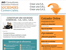 Tablet Screenshot of crear-sociedad.com.ar